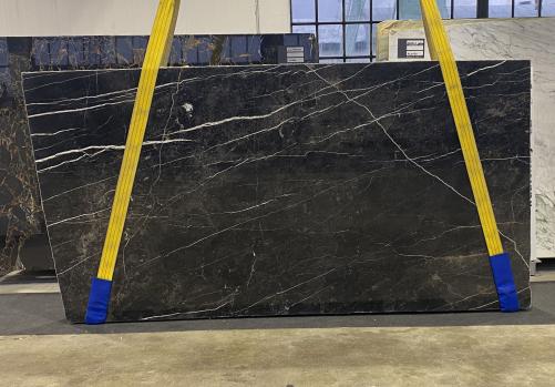 Supply polished slabs 0.8 cm in natural marble NEW SAINT LAURENT U0422B. Detail image pictures 