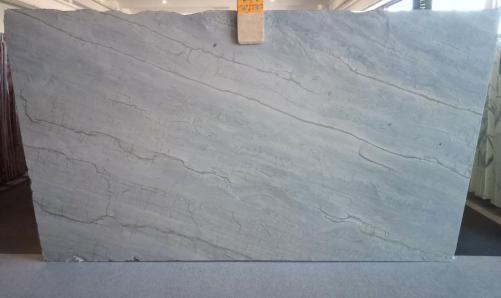 Supply polished slabs 0.8 cm in natural quartzite OCEAN BLUE Z0358. Detail image pictures 