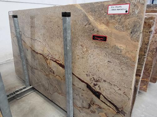 Supply polished slabs 0.8 cm in natural marble OPERA FANTASTICO 27015. Detail image pictures 
