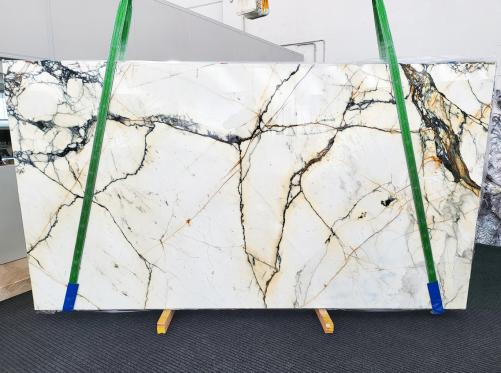 Supply polished slabs 0.8 cm in natural marble PAONAZZO EXTRA xx1743. Detail image pictures 