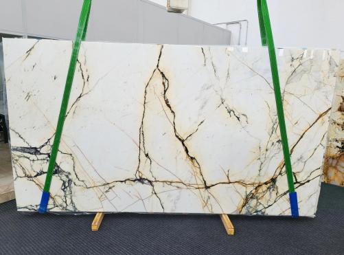 Supply polished slabs 0.8 cm in natural marble PAONAZZO EXTRA xx1743. Detail image pictures 