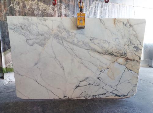 Supply polished slabs 0.8 cm in natural marble PAONAZZO DL0213. Detail image pictures 