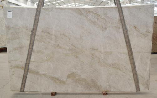 Supply polished slabs 0.8 cm in natural quartzite PERLA VENATA BQ02209. Detail image pictures 