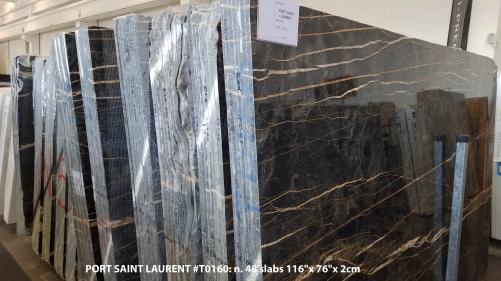 Supply polished slabs 0.8 cm in natural marble PORT SAINT LAURENT T0160. Detail image pictures 