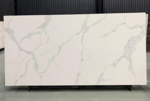 Supply polished slabs 0.8 cm in artificial aglo quartz SAN MARINO V7004. Detail image pictures 