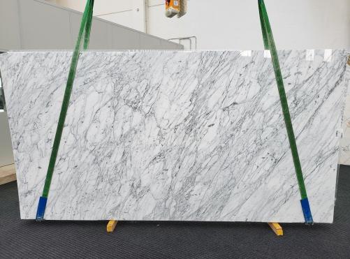 Supply polished slabs 1.2 cm in natural marble STATUARIETTO 1608. Detail image pictures 