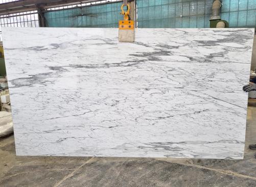 Supply polished slabs 2 cm in natural marble STATUARIO CLASSICO 1349. Detail image pictures 