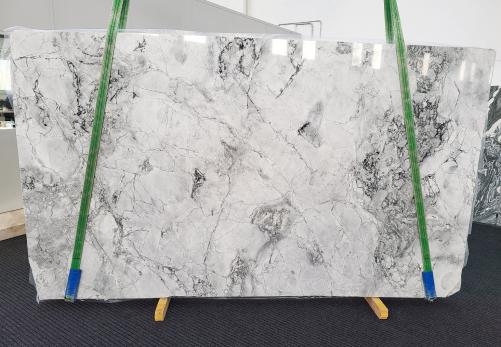 Supply polished slabs 1.2 cm in natural Dolomite SUPER WHITE CALACATTA 1471. Detail image pictures 