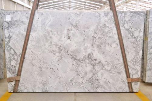 Supply polished slabs 1.2 cm in natural Dolomite SUPER WHITE 2650. Detail image pictures 