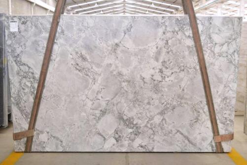 Supply polished slabs 1.2 cm in natural Dolomite SUPER WHITE 2650. Detail image pictures 