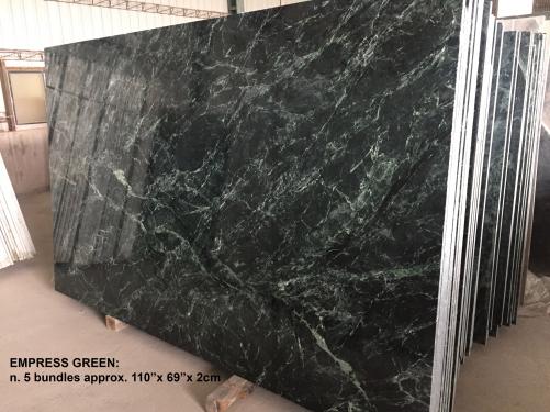 Supply polished slabs 0.8 cm in natural marble TAIWAN GREEN TW 2504. Detail image pictures 
