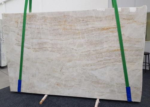 Supply honed slabs 0.8 cm in natural quartzite TAJ MAHAL 1164. Detail image pictures 