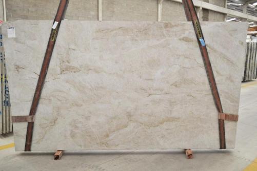 Supply polished slabs 1.2 cm in natural quartzite TAJ MAHAL 2599. Detail image pictures 