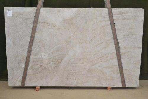 Supply polished slabs 1.2 cm in natural quartzite TAJ MAHAL 2552. Detail image pictures 