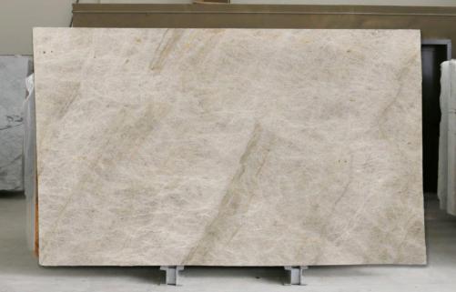 Supply polished slabs 0.8 cm in natural quartzite TAJ MAHAL C0302. Detail image pictures 