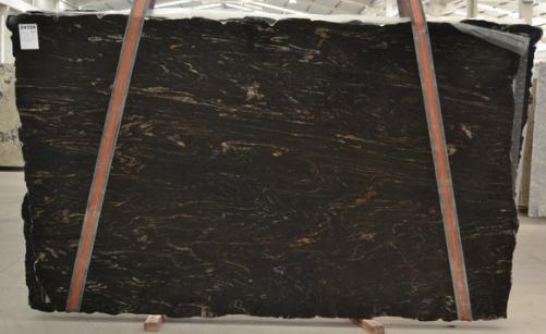 Supply polished slabs 1.2 cm in natural granite TITANIUM BQ01198. Detail image pictures 