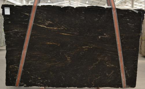 Supply polished slabs 1.2 cm in natural granite TITANIUM BQ01198. Detail image pictures 