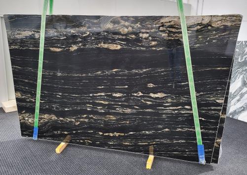 Supply rough slabs 0.8 cm in natural quartzite TROPICAL STORM 1540. Detail image pictures 
