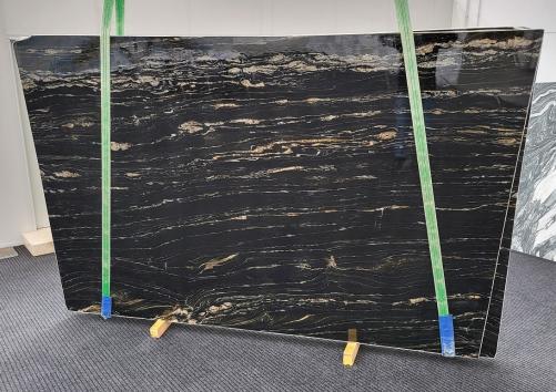 Supply rough slabs 1.2 cm in natural quartzite TROPICAL STORM 1540. Detail image pictures 