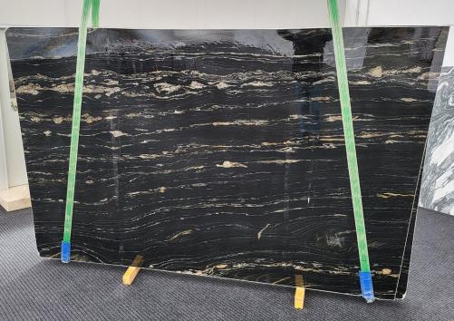 Supply rough slabs 1.2 cm in natural quartzite TROPICAL STORM 1540. Detail image pictures 
