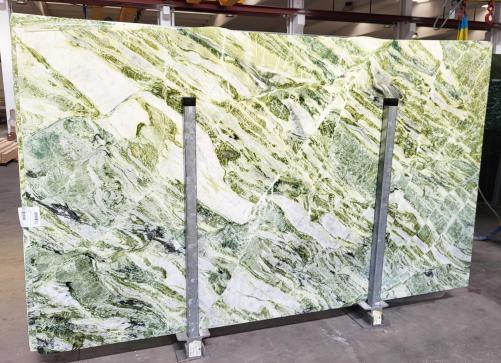 Supply polished slabs 0.8 cm in natural marble VALLEVERDE 1881M. Detail image pictures 