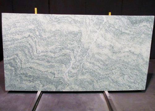 Supply rough slabs 0.8 cm in natural marble Vert d’Estours 1433MD. Detail image pictures 
