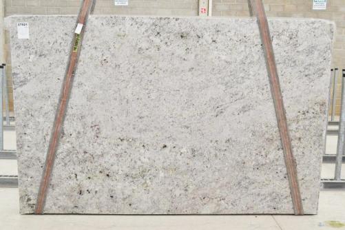 Supply polished slabs 1.2 cm in natural granite WHITE SALINAS 2548. Detail image pictures 