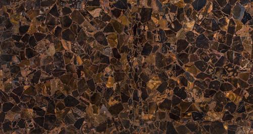 Supply polished slabs 1 cm in natural semi precious stone WILD TIGER EYE AA-WTES. Detail image pictures 
