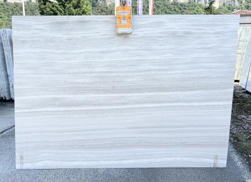 Supply polished slabs 0.8 cm in natural marble WOODEN LIGHT DL0196. Detail image pictures 