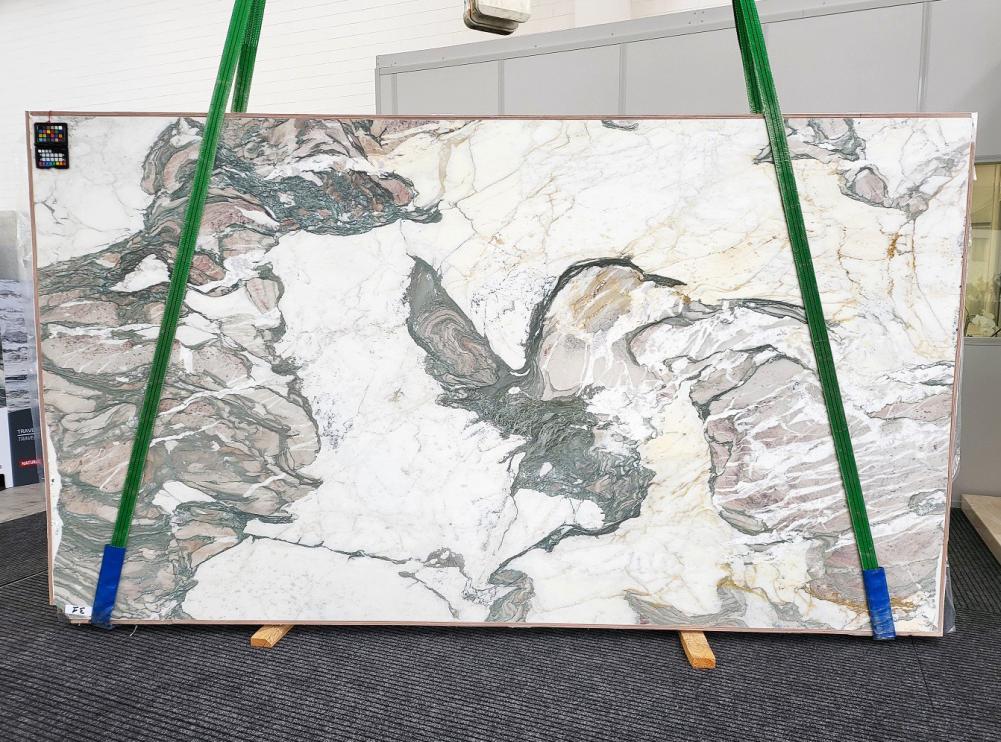 CALACATTA VAGLI Supply Veneto (Italy) honed slabs 1885 , Slab #31 natural marble 