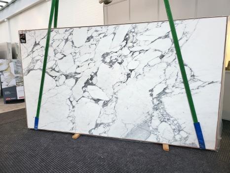 ARABESCATO CARRARAslab honed Italian marble Slab #21,  137.4 x 76 x 1.2 ˮ natural stone (sold in Veneto, Italy) 