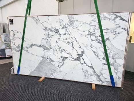 ARABESCATO CARRARAslab honed Italian marble Slab #07,  137.4 x 76 x 1.2 ˮ natural stone (sold in Veneto, Italy) 