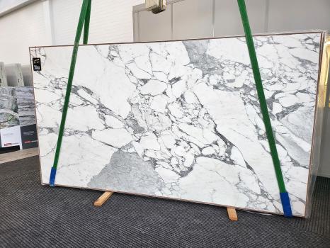 ARABESCATO CARRARAslab honed Italian marble Slab #01,  137.4 x 76 x 1.2 ˮ natural stone (available in Veneto, Italy) 
